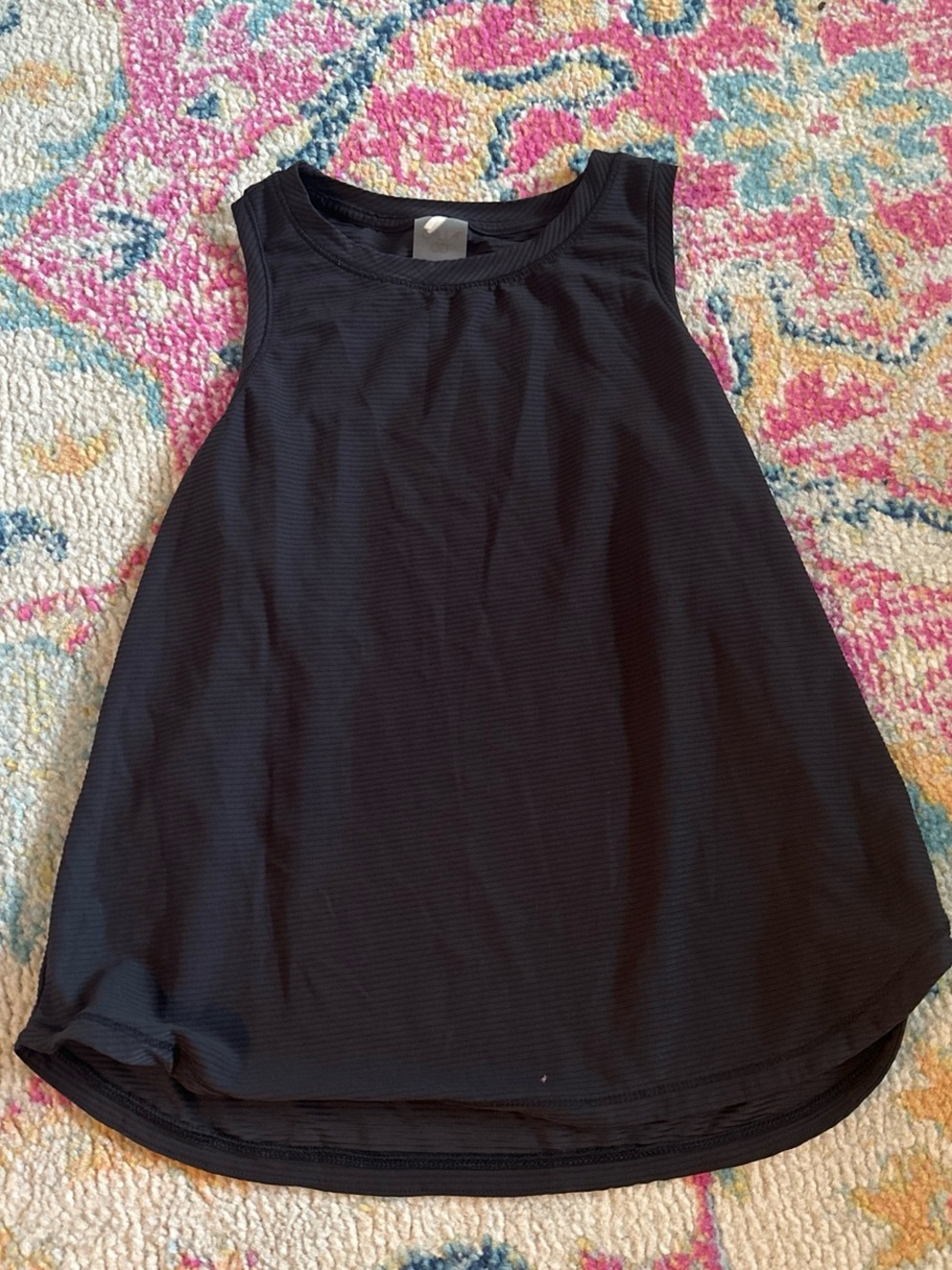 Women's Black Sleeveless Tank Top